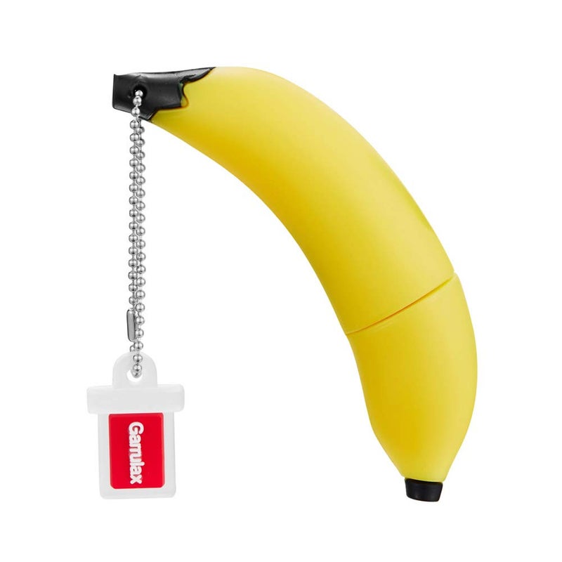 GARRULAX USB Flash Drive, 8GB / 16GB / 32GB Novelty Cute Cartoon USB Memory Stick Date Storage Pendrive Thumb Drives for Kids Children Collegue Student (32GB, Banana) - Image 1